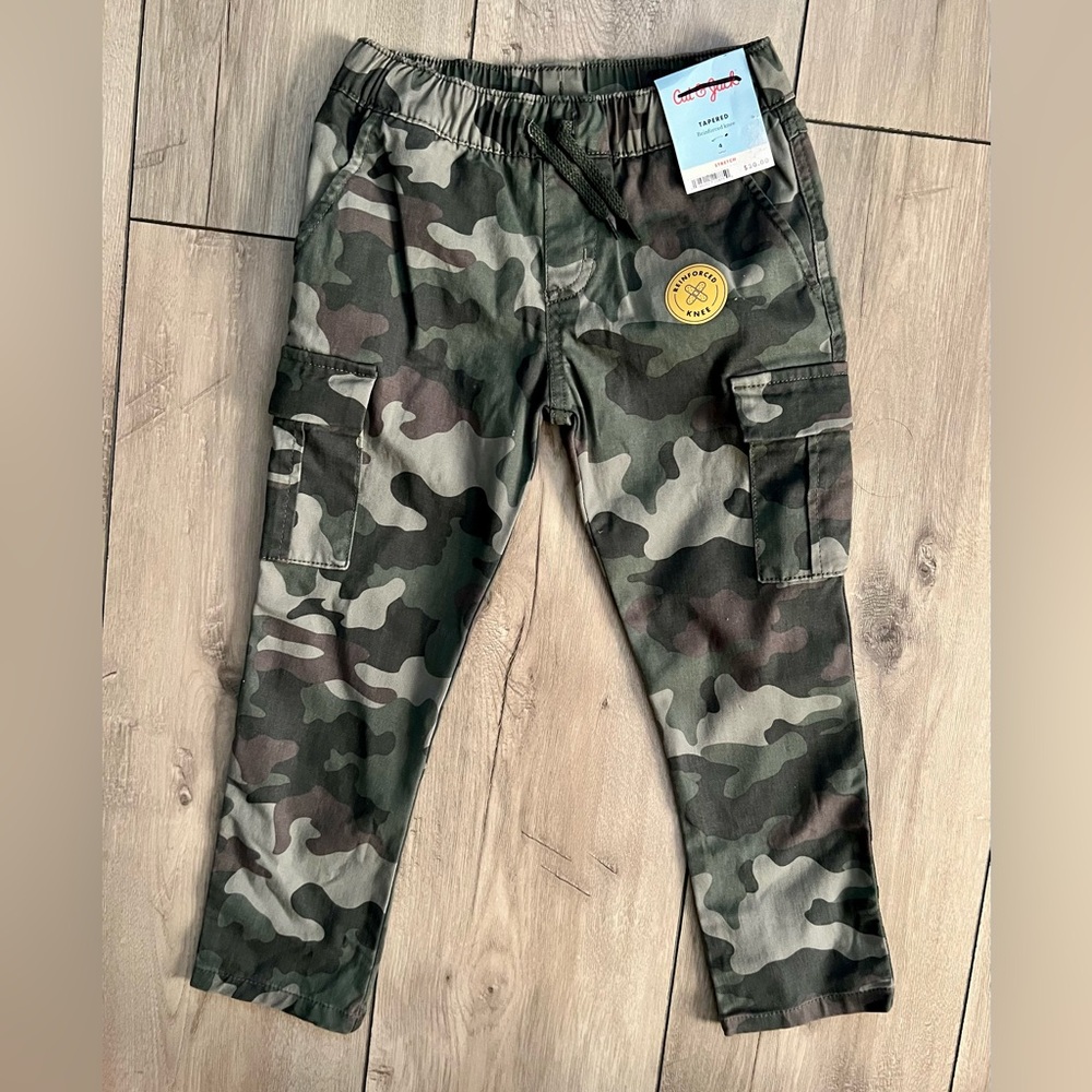 Cat & Jack 4T Boys Camo Pants